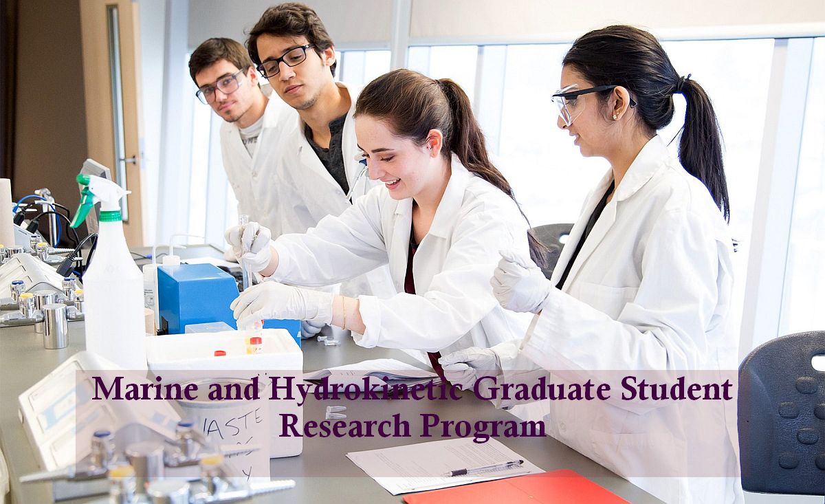 Marine and Hydrokinetic Graduate Student Research Program