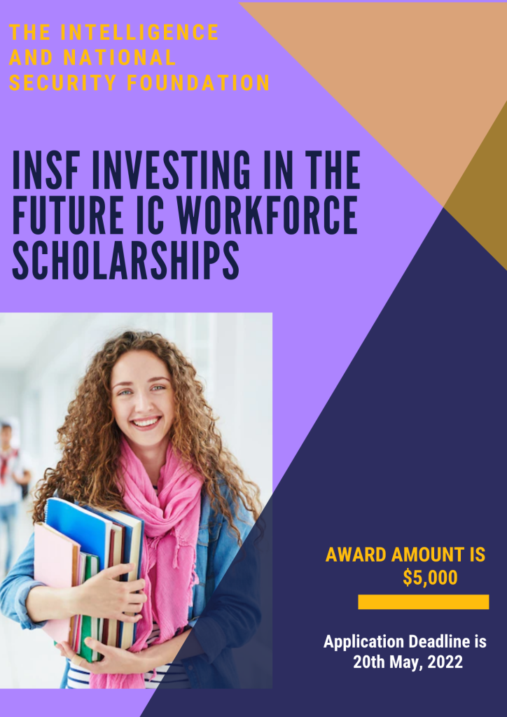 INSF Investing in the Future IC Workforce Scholarships