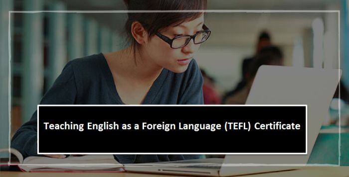 Teaching English as a Foreign Language (TEFL) Certificate