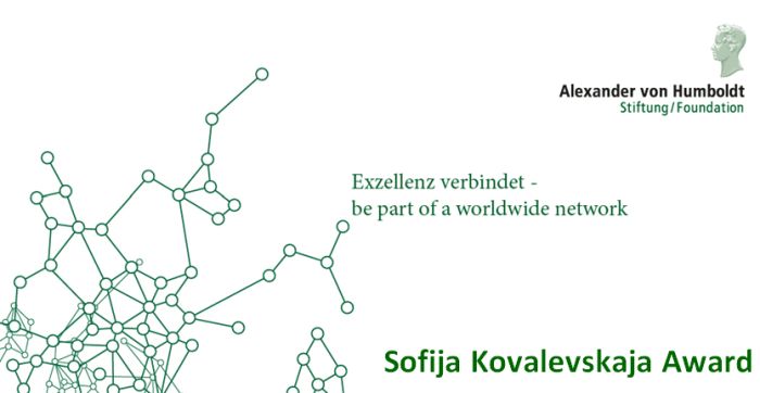 Alexander Von Humboldt Foundation Sofija Kovalevskaja Award