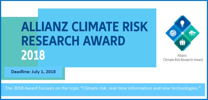 Allianz Climate Risk Research Award