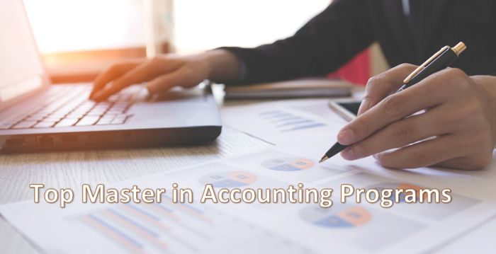 Top Master in Accounting Programs
