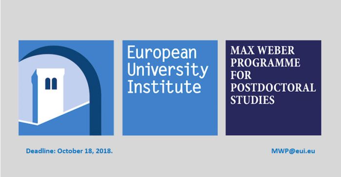 Max Weber Fellowship Program for Postdoctoral Studies