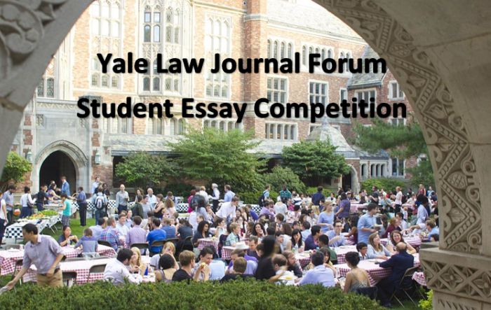 Yale Law Journal Forum Student Essay Competition