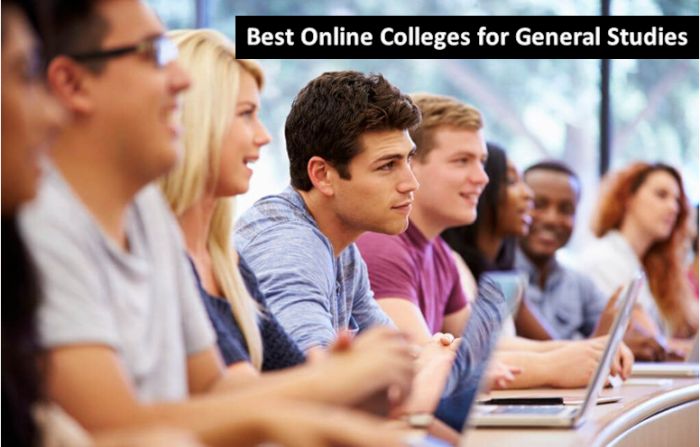 Best Online Colleges for General Studies 2018-19