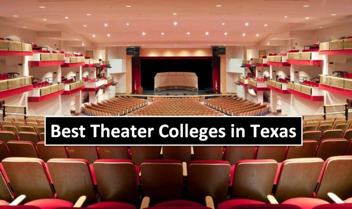 Best Theater Colleges in Texas 2018-19