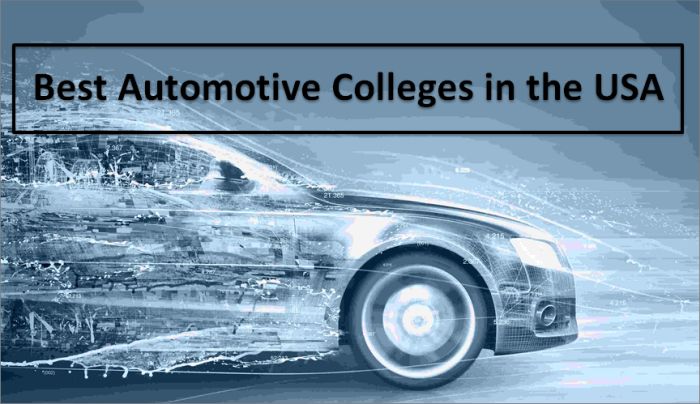 Best Automotive Colleges in the USA 2019 - 2021 HelpToStudy.com 2022