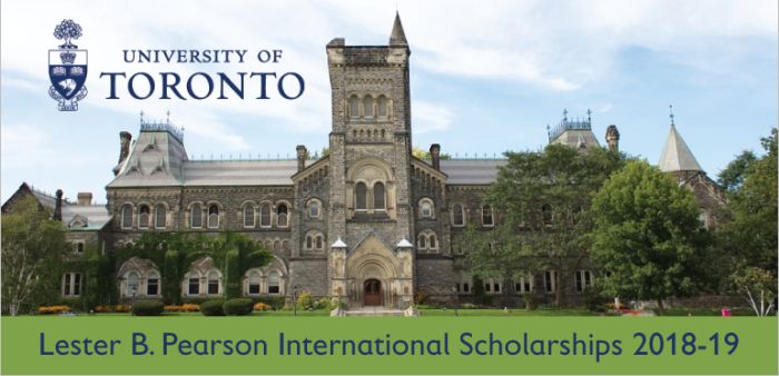 Fully Funded Lester B. Pearson International Scholarships