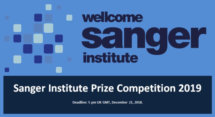 Sanger Institute Prize Competition 2019