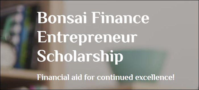 Bonsai Finance Entrepreneur Scholarship