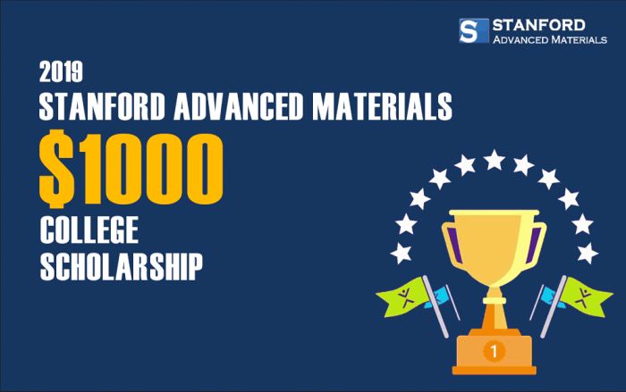 Stanford Advanced Materials College Scholarship