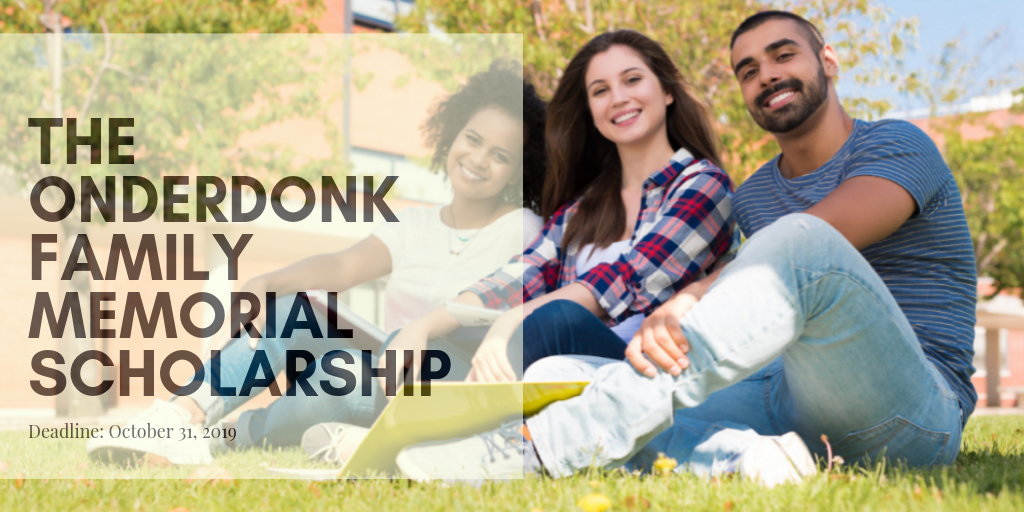 The Onderdonk Family Memorial Scholarship