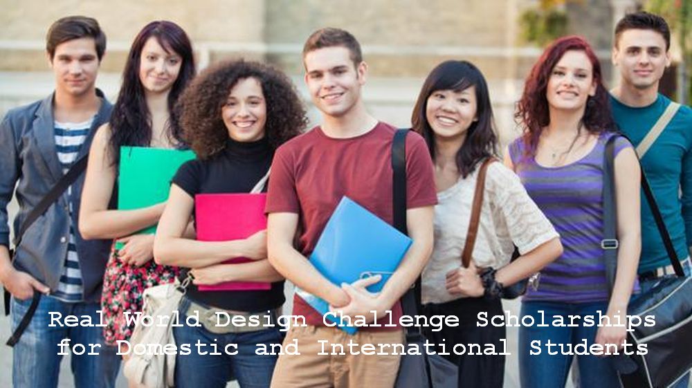 Real World Design Challenge Scholarships for Domestic and International Students