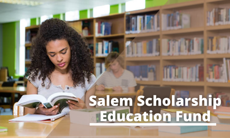 Salem Scholarship Education Fund for the year of 2020-21