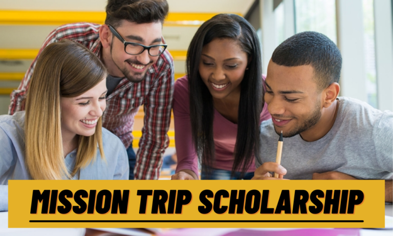 mission trip scholarship application