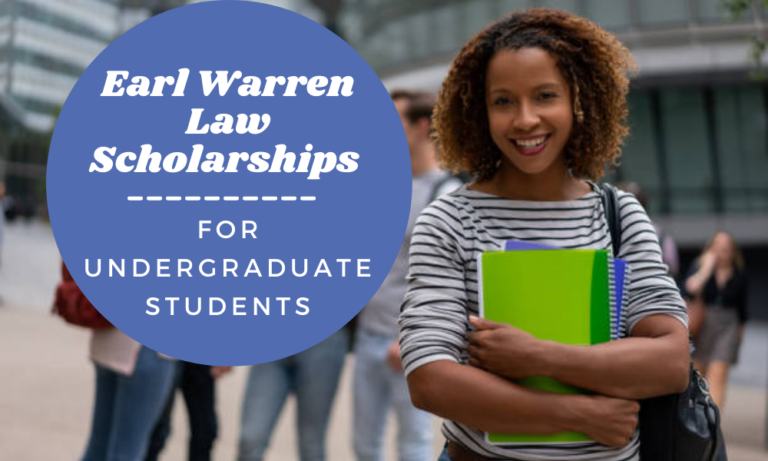 Earl Warren Law Scholarships for Undergraduate Students