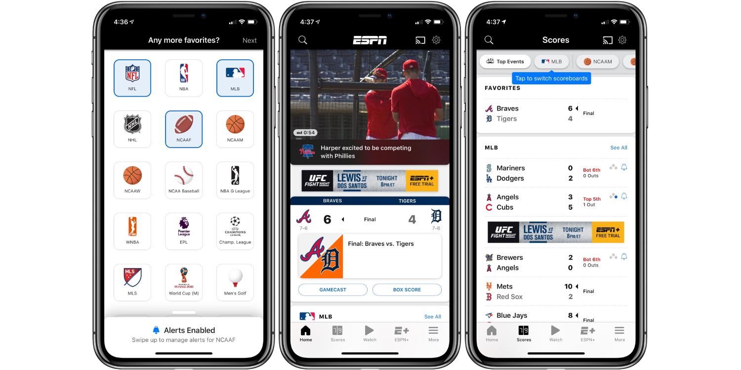Best College Football App for iPhone