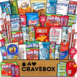 The 45 Count Cravebox Care Package