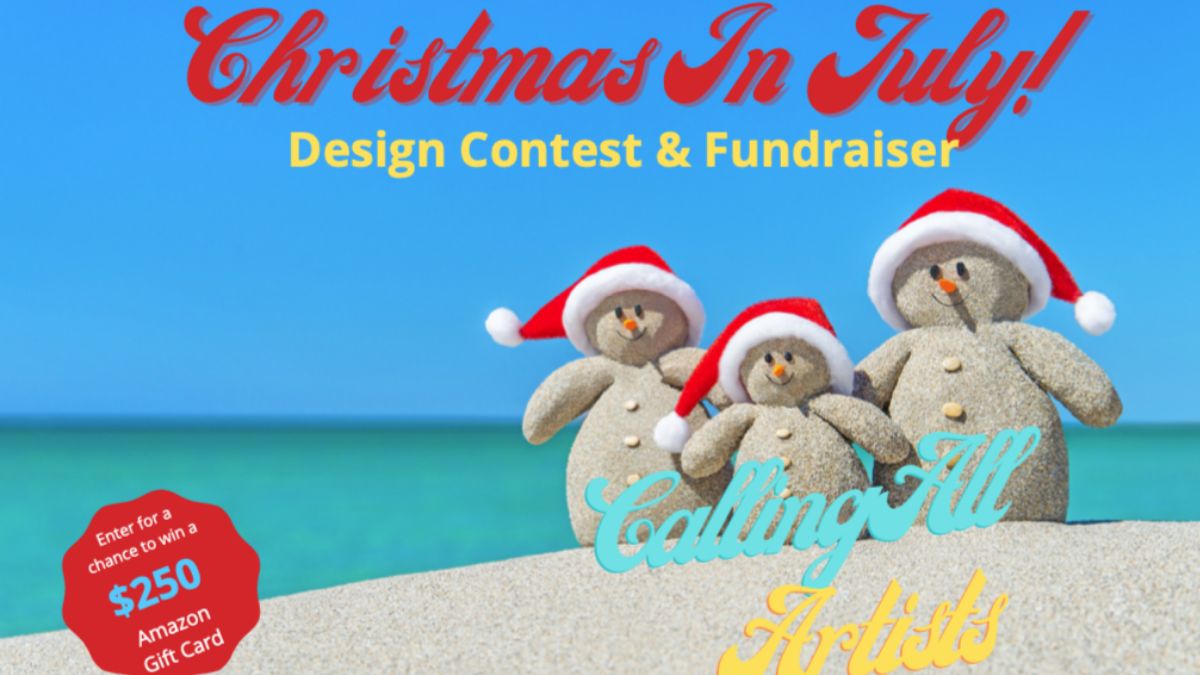 Christmas in July 2021 Holiday Card Design Contest