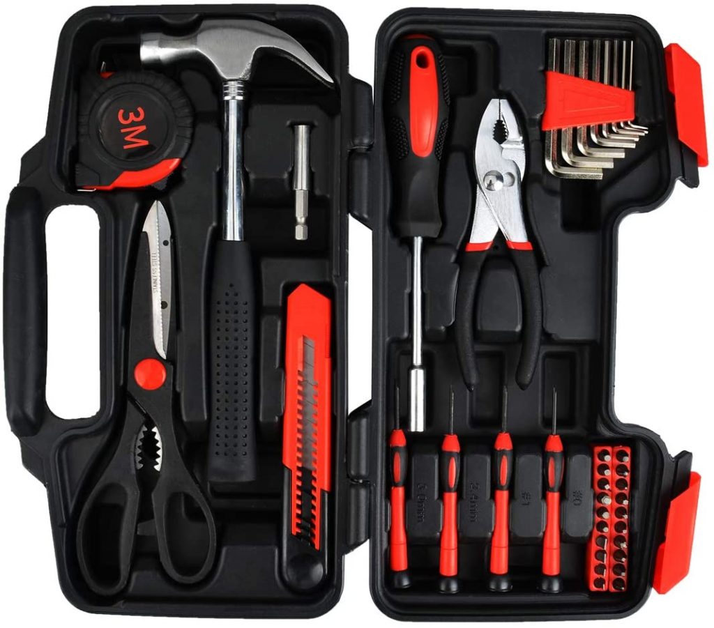 40-Piece Household Tools Kit 