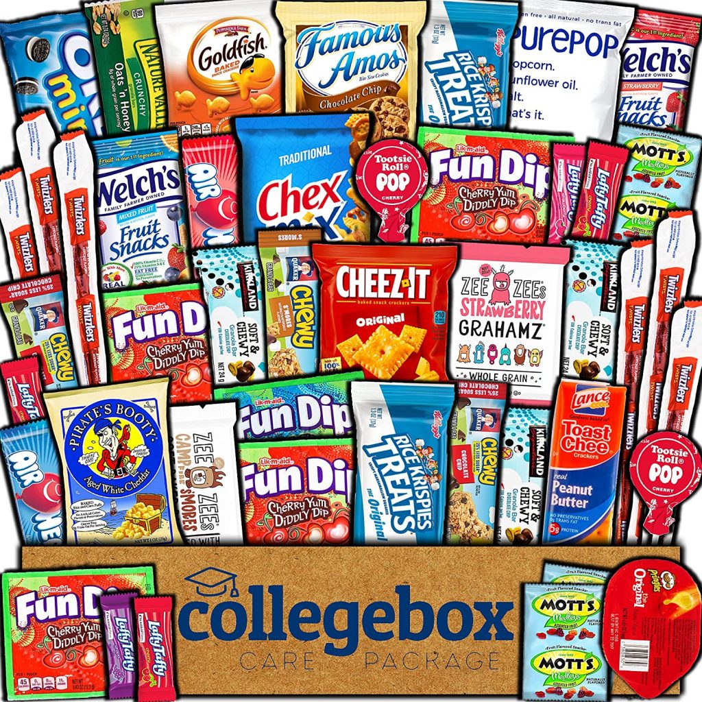 CollegeBox Care Package with 45 Varities