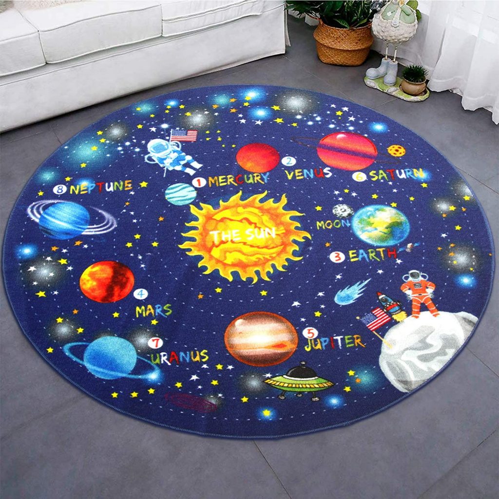 Hebe Solar System Kids Rugs