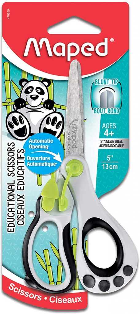 Maped Koopy Spring-Assisted Educational Scissors for Kids