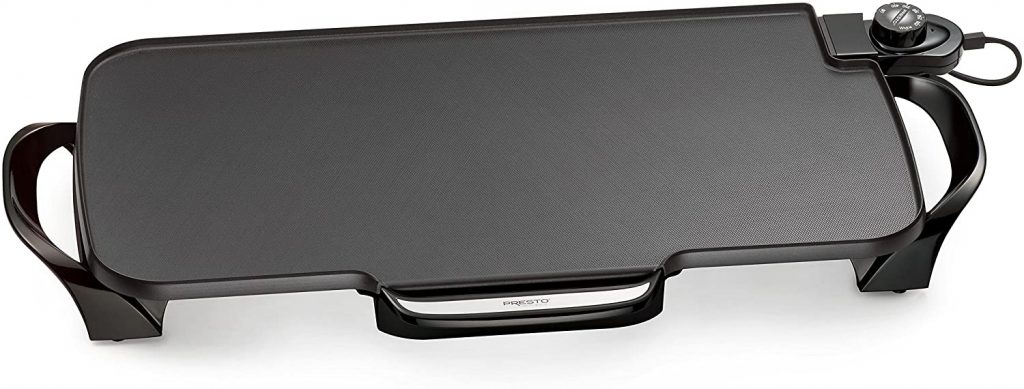 Presto 22-inch Electric Griddle With Removable Handles