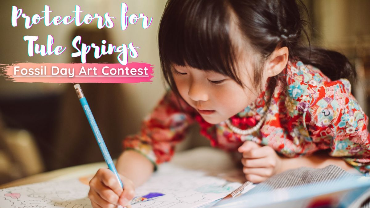 Protectors for Tule Springs Fossil Day Art Contest