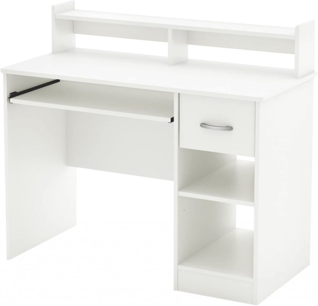 South Shore Axess Desk with Keyboard Tray for Dorm