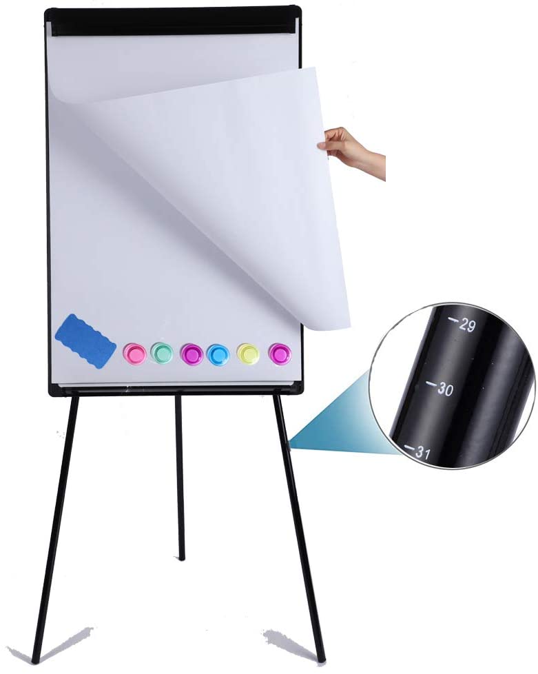  DexBoard Dry Erase Easel with Tripod Stand