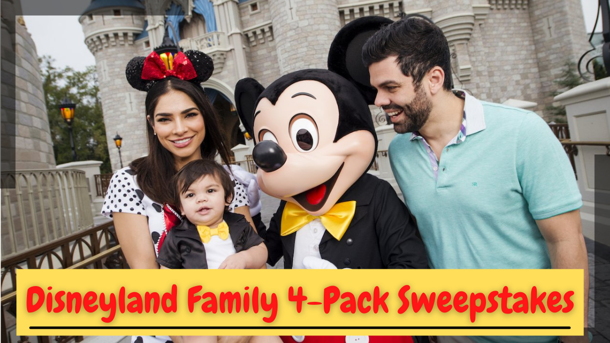 Disneyland Family 4-Pack Sweepstakes