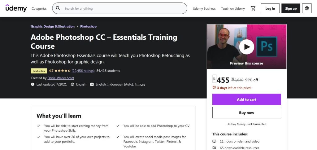 Adobe Photoshop CC Course with Essentials
