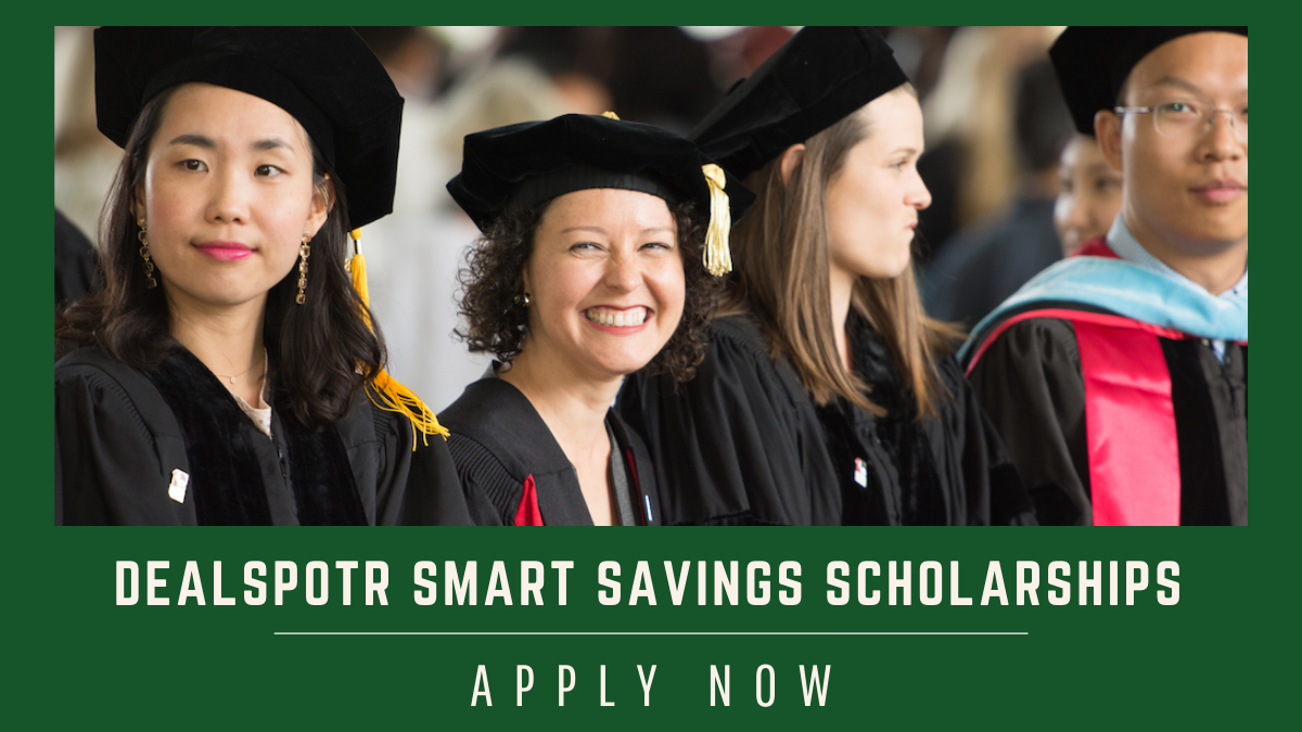 Dealspotr Smart Savings Scholarships