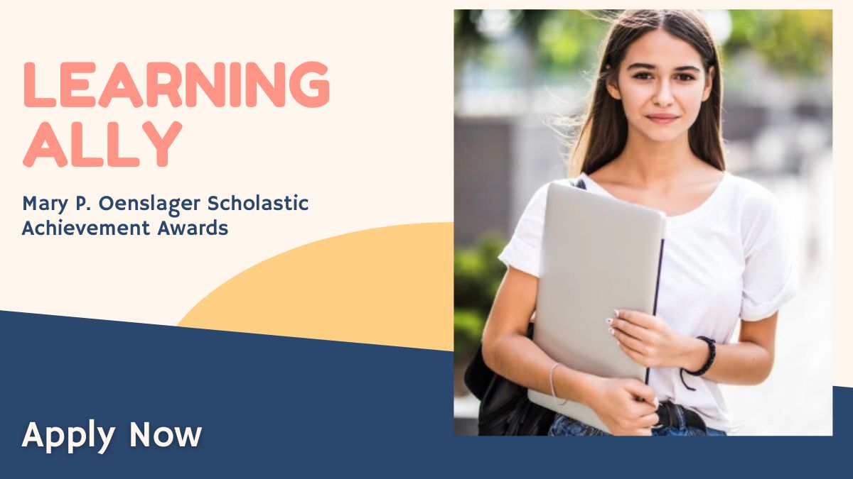 Mary P. Oenslager Scholastic Achievement Awards