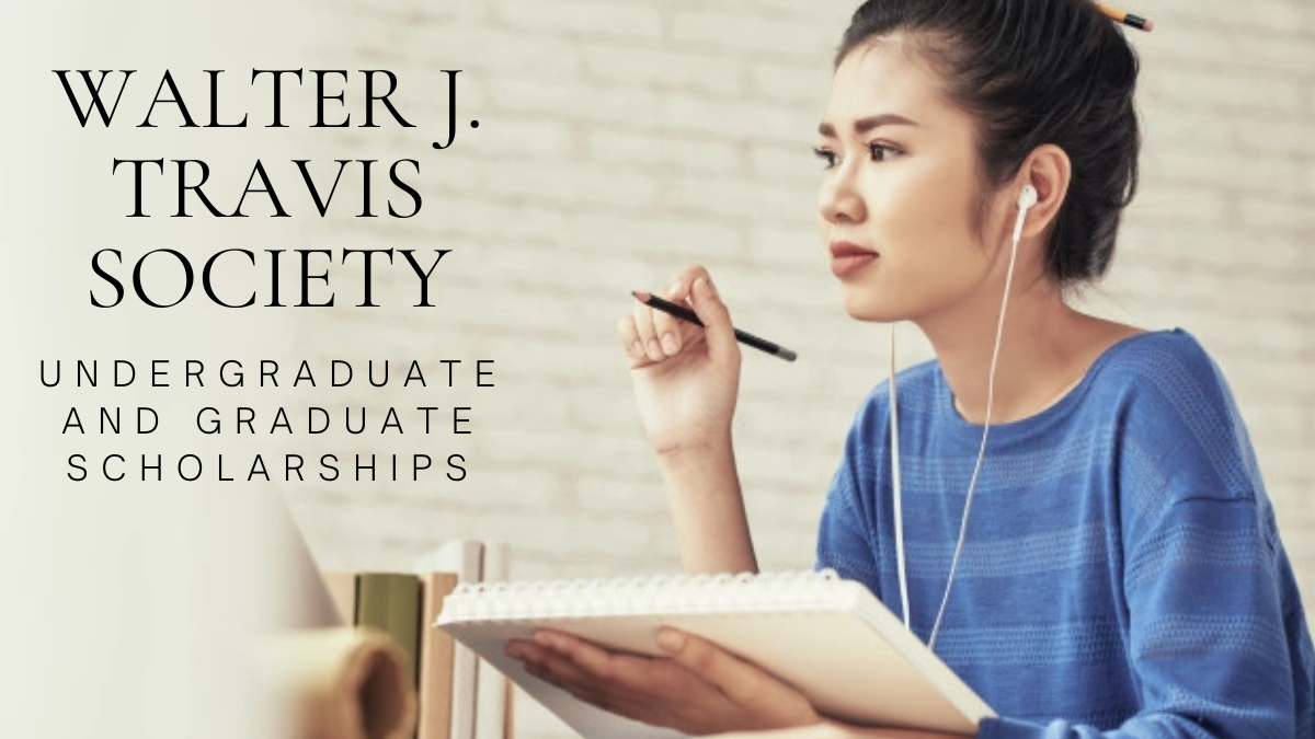 Walter J. Travis Society Undergraduate and Graduate Scholarships