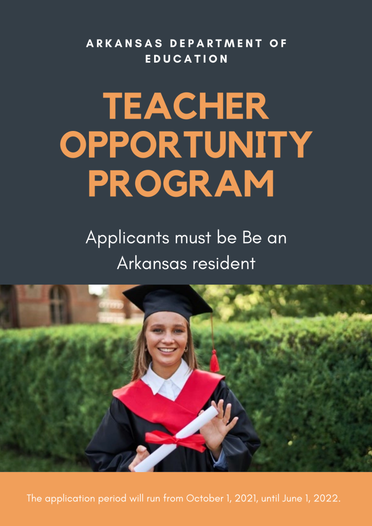 Arkansas Department of Education Teacher Opportunity Program