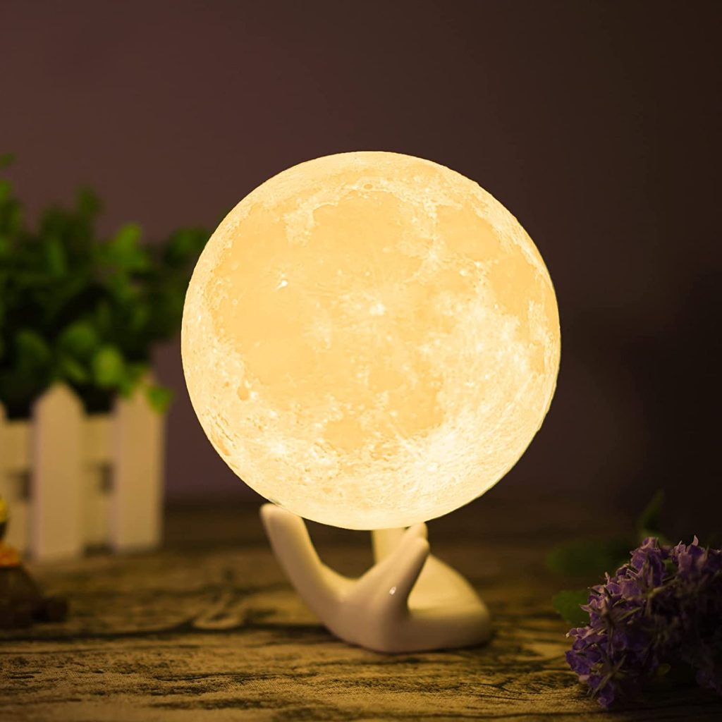 Beautiful Moon Lamp Touch Control Design