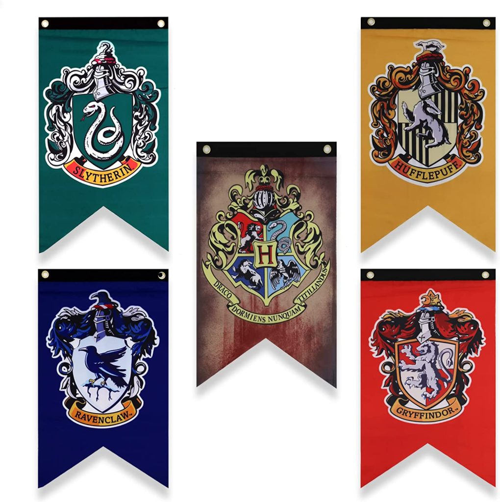 Harry Potter Hogwarts House Banner
