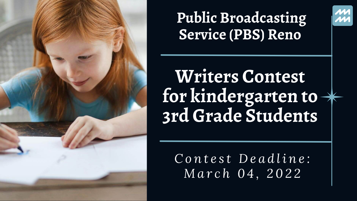 Writers Contest for kindergarten to 3rd Grade Students