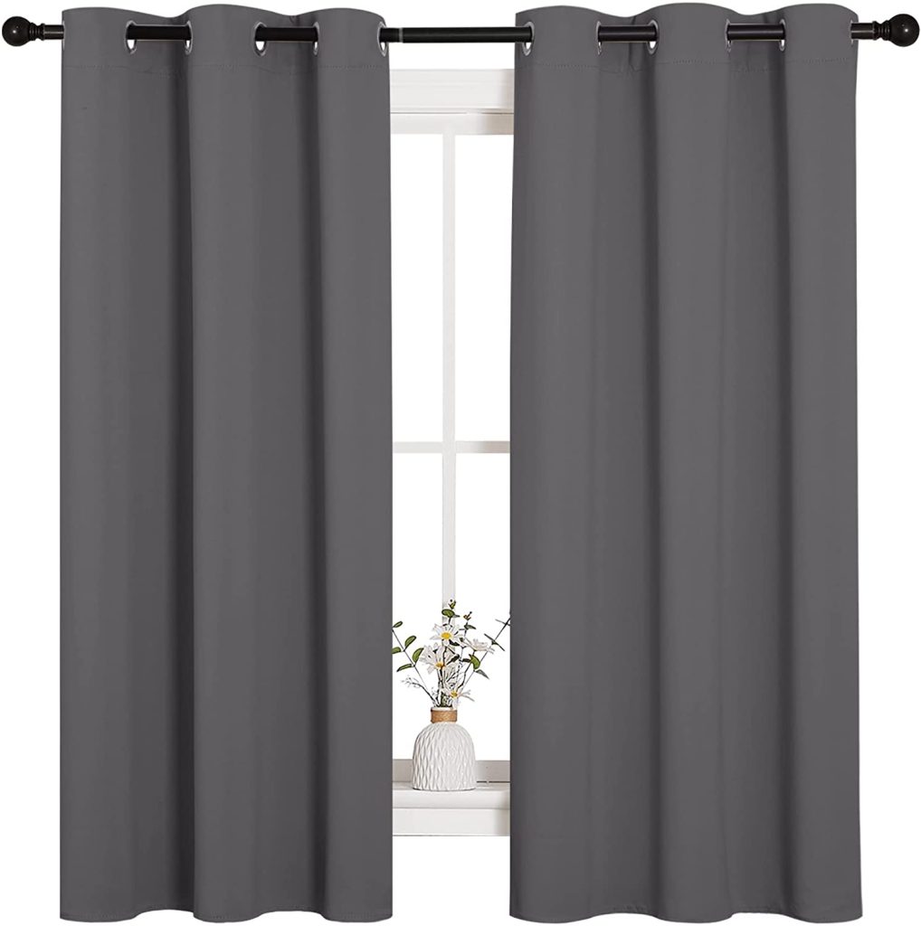 NiceTown Thermal Insulated Grommet Blackout Curtains