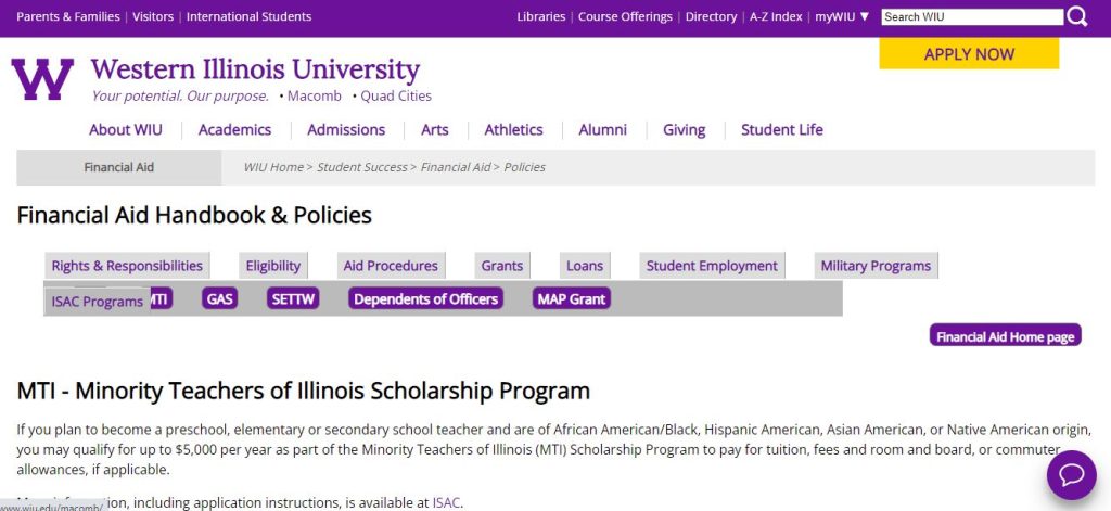 MTI Scholarships